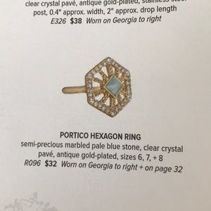 Chloe + Isabel Jewelry - Portico Hexagon Ring Chloe + Isabel Jewelry - Portico Hexagon Ring